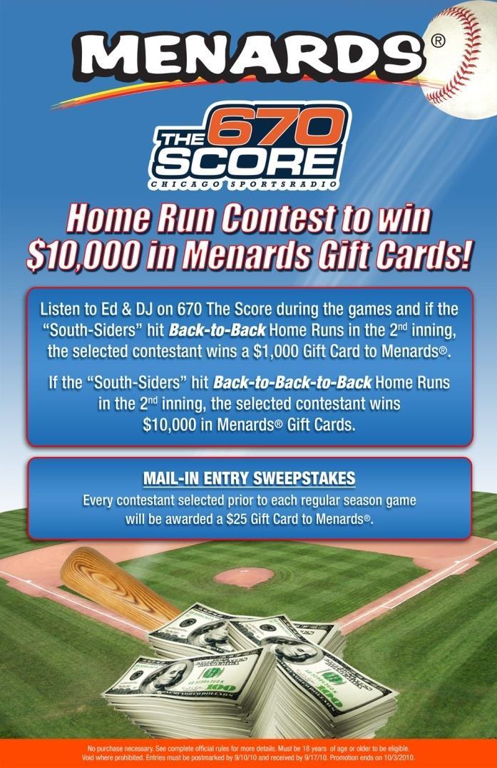 Play by Play; In-Game Ideas 7-Run 7 th Inning Jackpot www.mdmgames.com/demo/radio7run7th (Perfect for Casino) o Promote the Cash Jackpot starts at $700, and grows by $70 per Game all season long.