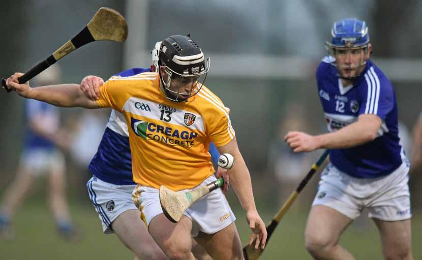 Folio Tuarascáil title An Ard Stiúrthóra The GAA must remain open to change where there is clear evidence of the need for change 2 January 2016; Conor Johnston, Antrim, in action against Colm