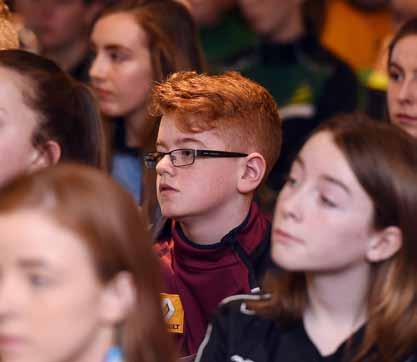 Tuarascáil An Ard Stiúrthóra 29 October 2016; Youth attendees during the GAA Youth Forum 2016 at Croke Park in Dublin.