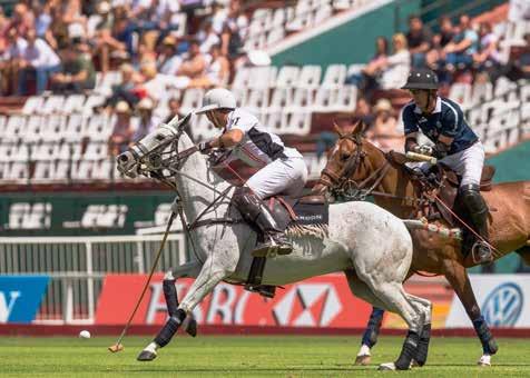 Juan M. Nero switched the lead again with La Dolfina leading 7-6 at half time.