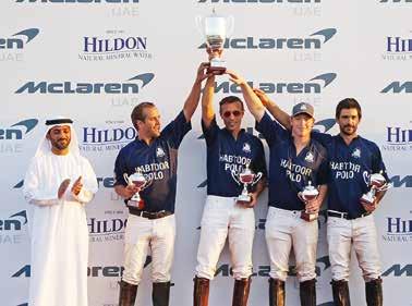 Zedan achieved another trophy, and it s the fourth title in a row in the Dubai Polo Gold Cup Series, after winning the Gold Cup in 2015 and 2017 and