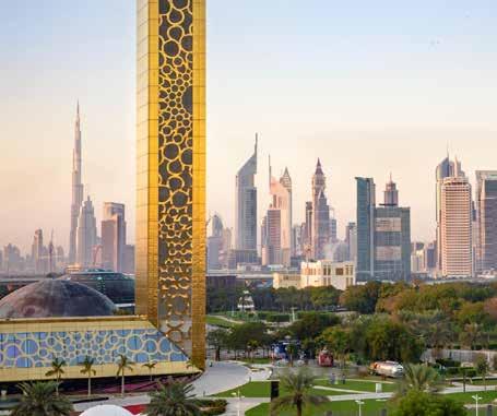 With the 150-meter-high Dubai Frame the largest picture frame in the world the luxury metropolis has become an extraordinary building richer.