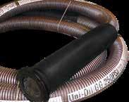 This suction & discharge hose requires less manpower to install than rubber hose; provides extreme flexibility, light-weight handling and excellent service life.