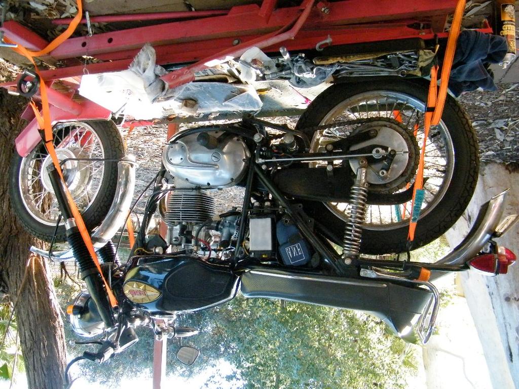 Thanks to Jeff Cole for supplying the next article about his BSA restoration. Why Do We Do It? Most of us (all?) have been there. Our pride and joy (no, not the beloved spouse) needs some TLC.
