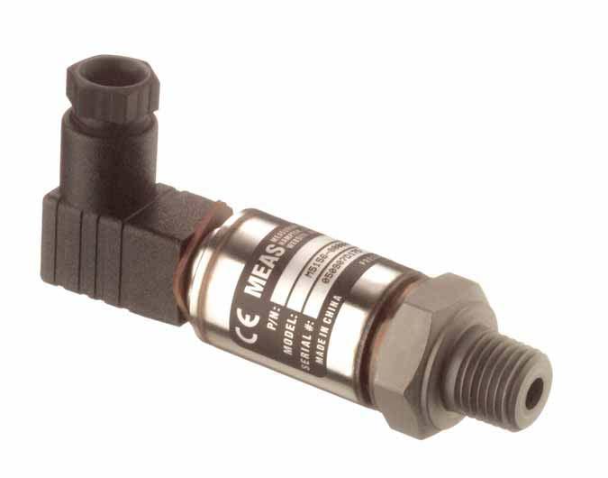 1 MEAS_1610-21559-0028-E-0309 Solutions by Sensor type: Pressure Measurement Specialties leads the industry with a wide array of standard and custom products ranging from board level components to
