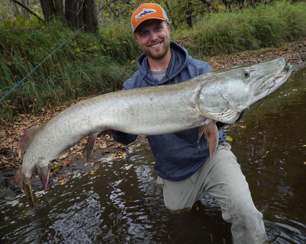 Luke owns Livin the Dream Guide Service. Make sure to watch the video that he captured at Musky Madness 2016, where he guided his fisherman to a 49.75 inch musky.