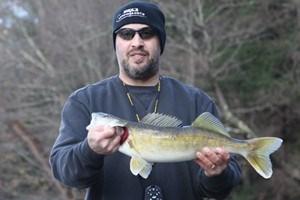) Pete Cartwright @ Smallies on the Yough; filed 12/16: We fished the Allegheny on the 15 th. Water temp was cold. We used 412ubes to land some nice smallmouth and a few walleyes.