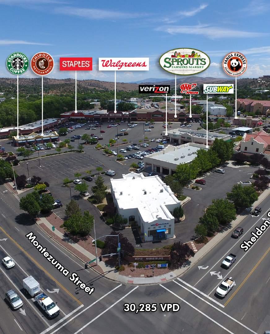 Successful retailers in Prescott s walkable downtown core.