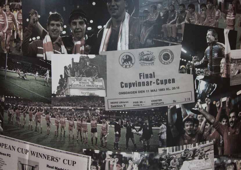 Gothenburg Lounge The 1983 Cup Winners Cup: Aberdeen fans favourite memory is celebrated in photos and memorabilia in the Gothenburg Lounge.