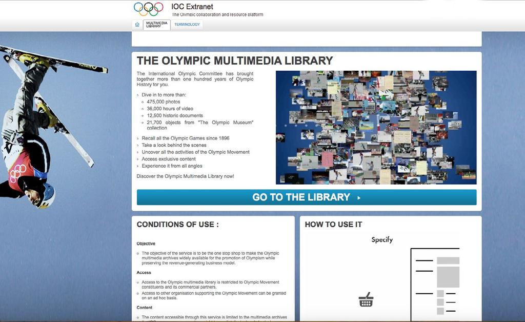Document, analyse and proactively communicate the legacy of the Olympic Games DOCUMENT, ANALYSE AND PROACTIVELY COMMUNICATE THE LEGACY OF THE OLYMPIC GAMES Status Today, someone who wants to get an