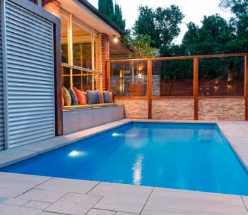 non-slip surface Full depth walls for maximum swimming area Optional spa jets for a soothing hydrotherapy massage Available with Pool ColourGuard