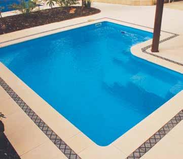 designed to maximise space Aqua Gym features recliner and large seating area with optional spa and swimjet facilities Available with Pool ColourGuard