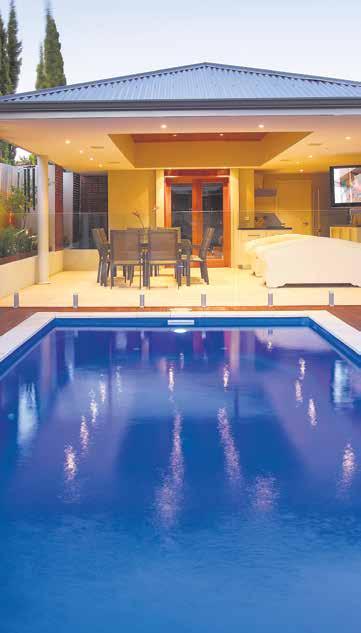 POOL COLOURGUARD with a Lifetime Interior Surface Guarantee* Available with our award winning range of fibreglass pools, Pool ColourGuard is the world's only patented surface protection system that