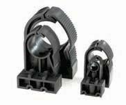 The pipe clip s design also facilitates dismantling the system, when needed.