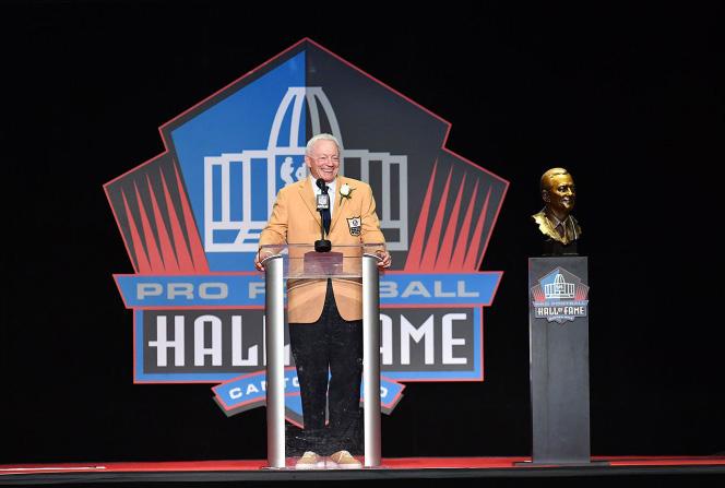 H JERRY JONES H Owner/President/General Manager, 1989-Present 2017 Pro Football Hall of Fame Inductee Recognized around the NFL as one of his era s most influential and passionate owners, Jerry Jones