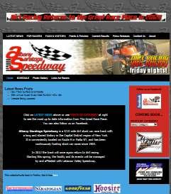 Albany Saratoga Speedway Elements Season Long Exclusive Components: Premium Speedway Signage Your sign will be visible and easily recognized asa valued partner in the return of DIRT Racing to