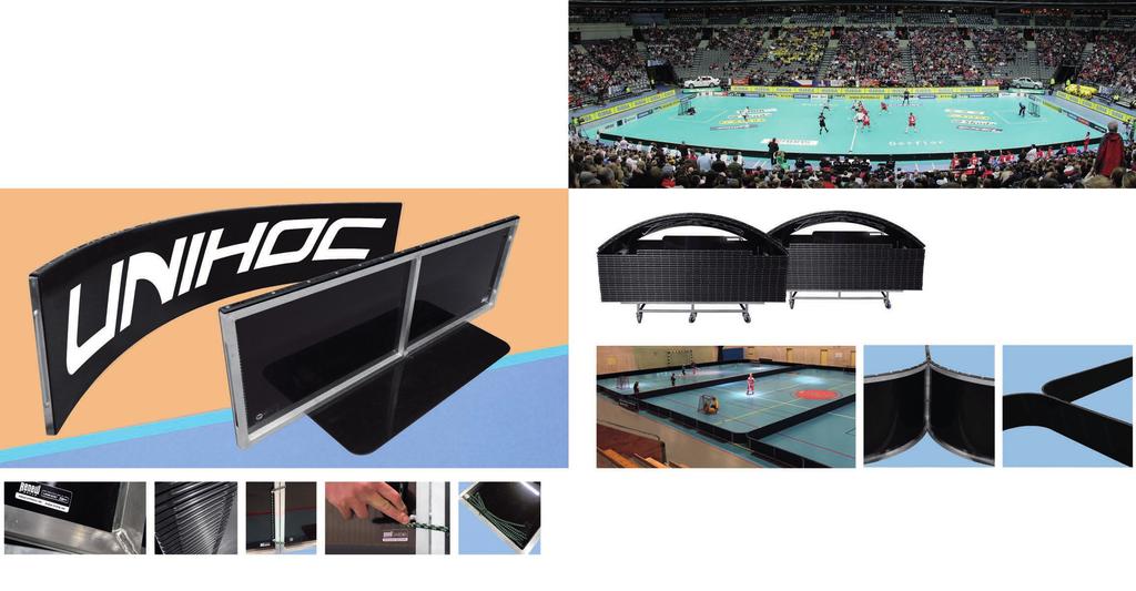 BASIC The new BASIC sets a new standard for floorball rinks in terms of sustainability, materials and functionality.