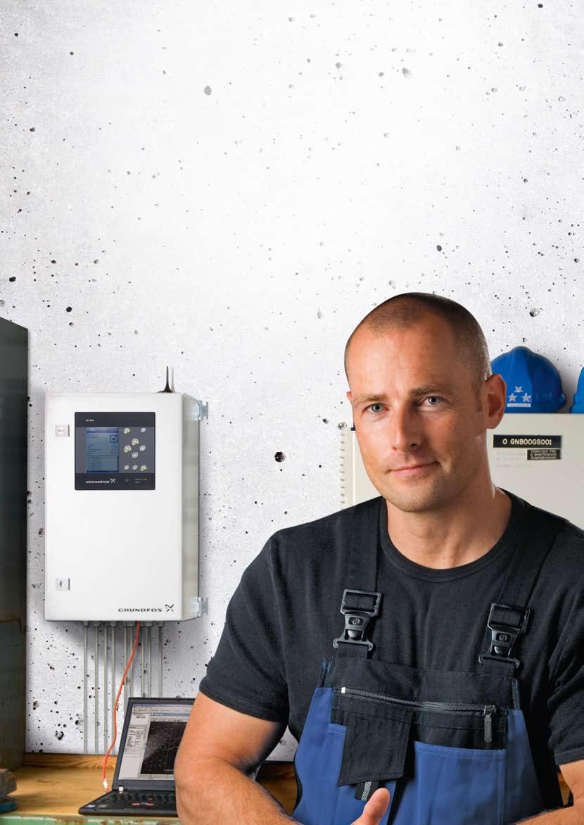 GRUNDFOS CR MONITOR Dedicated know-how from one expert to another The CR monitor is not just any system or pump monitor.