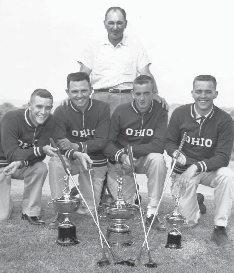 KERMIT BLOSSER Coached Ohio to 18 MAC titles, more than any other coach in