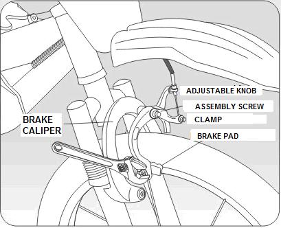 NOTE: The saddle should be parallel to the ground and aligned with the frame. 4.