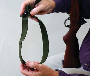If you have not learned how to use a sling, the military web sling is the easiest to use in learning how to use a sling correctly.