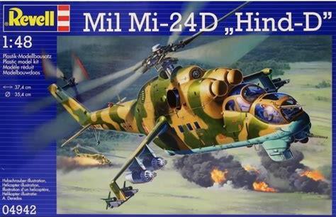 Mil MI-24 Hind D By Juan Gallego Revell s 1/48 th scale MI-24 Hind D has fair detail and the build was relatively easy.