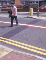 turning manoeuvres before other traffic. 97 new traffic controlled crossings and 64 cycle advanced stop lines have been introduced.