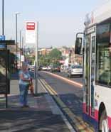 These are: Can we improve the location of the bus stop? Is the street lighting adequate? Can we improve the information at the bus stop?
