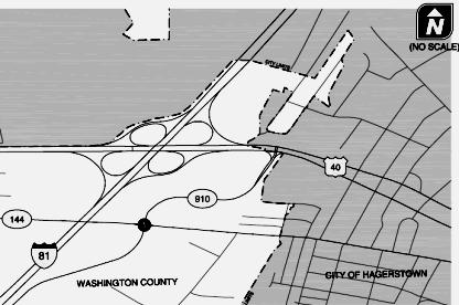 Intersection Study Washington County, MD Washington St (MD-144) & Western Maryland Pkwy (MD- 910) Existing two-way stop control intersection Study motivations Targeted family-wage employment area