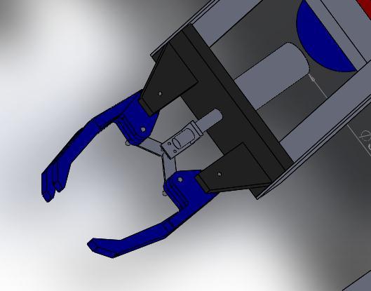 Figure 4: Manipulator arm 3.3 Design Analysis After completing the design process, the design was analysed using SolidWork simulation and Computational Fluid Dynamic software.