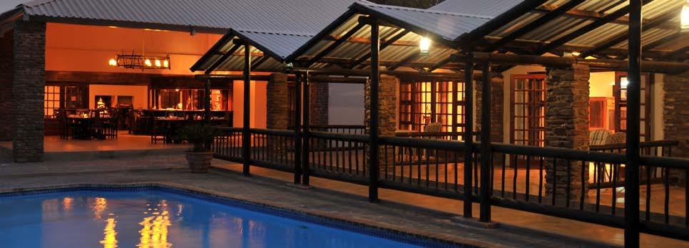 majestic African sunset will ease you into a restful sleep at our luxurious lodge, after a most magnificent hunting day.