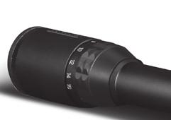 EN RIFLESCOPES INSTRUCTIONS FOCUSING: While holding the scope abot three or four inches (5 or 9 cm) from your eye, quickly glance through the eyepiece at a featurless, flatly lit bright area such as