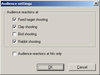 Dialog boxes for