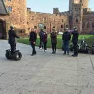 You will recieve one to one tuition on how to handle your Segway and