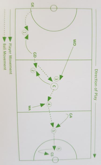 BACKLINE THROW-INS The aim of a backline throw-in is to deliver the ball safely down the court to the shooters in the goal circle.