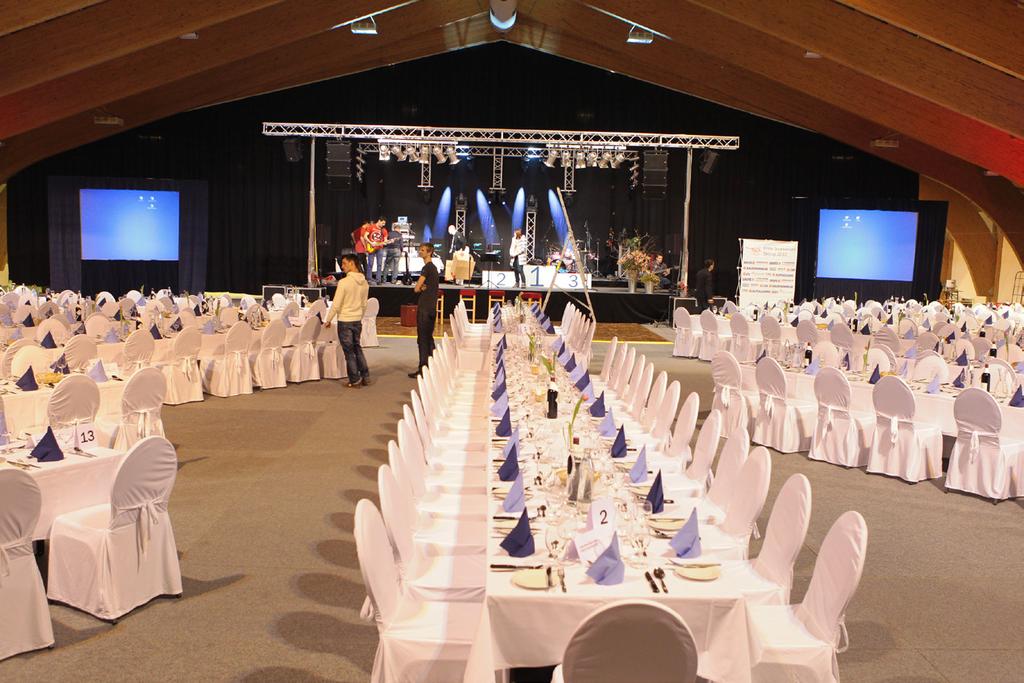 WM-Halls Seefeld The World Championship halls are perfectly suited for large-scale events.