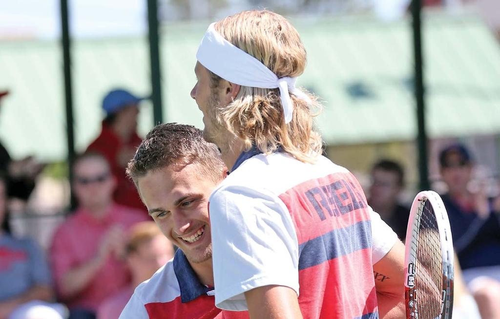 to their 22nd consecutive NCAA appearance and a host site for the NCAA first and second rounds Helped lead the Rebels to their 17th top-four finish in the