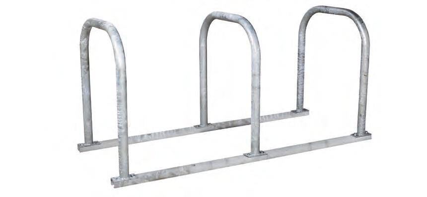 sheffield Loops This low maintenance cycle stand is a classic design which allows the bicycle wheel and frame to be locked securely onto the stand by the user s own lock.