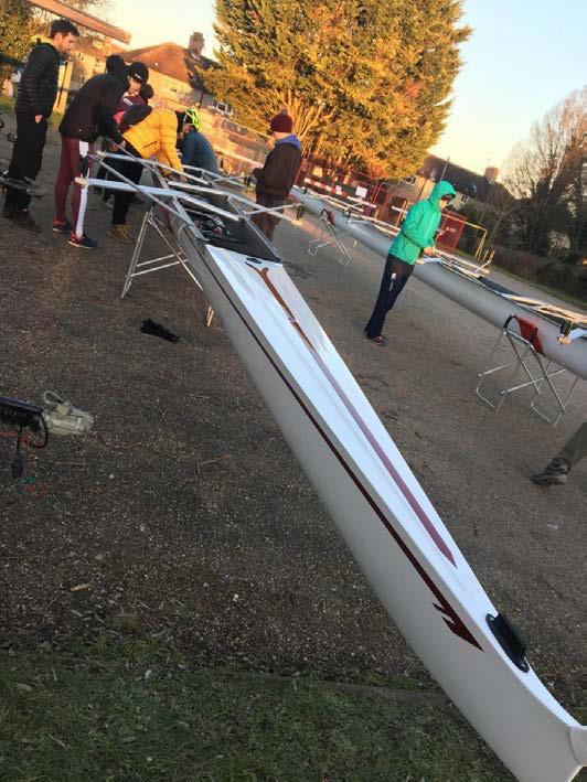 New boats, renewed boats, and plans for more by Tyson Rallens Thanks to the generous support of Merton College Charitable Corporation (MC3), the Club was able to purchase a custommade Filippi F42 M8+