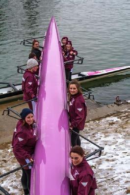 The new Filippi arrived only a few days before Torpids but through an ambitious trailering scheme the men managed several training sessions at Godstow and on the Isis before racing began.