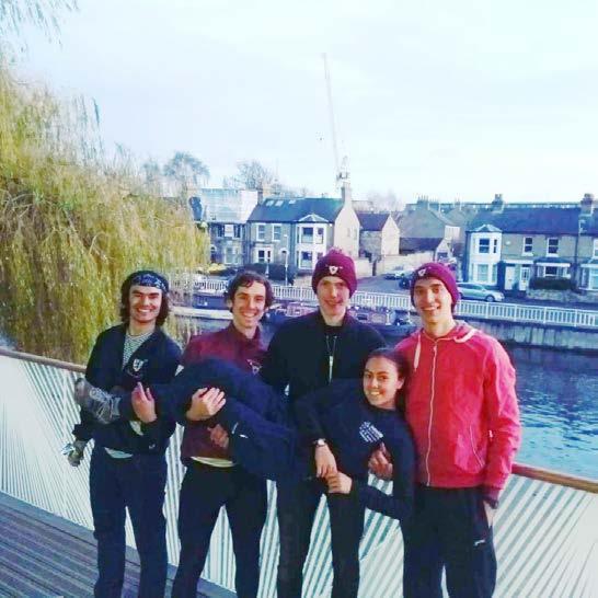 Racing at The Other Place Fairbairn by Tyson Rallens After several years of absence on the Cam, Merton once more sent two senior coxed fours to Cambridge in December to compete in the Fairbairn Cup.