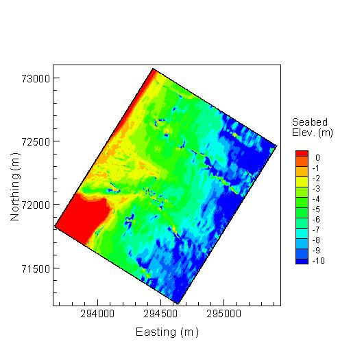 Elevation (m) 0.6 0.4 0.2 0-0.2 Boussinesq Model X-Band Radar -0.4 0 250 500 750 1000 Distance (m) Figure 3.
