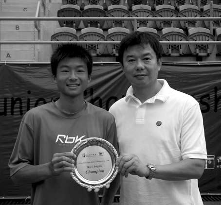 KUNG Hol Ting Kevin (HKG) Runner-up: YAM Chun Ming Gary (HKG) / KWONG Chi Heng Michael (HKG) Girls Singles Champion: YANG Yi (HKG) Runner-up: SHER Chun Wing (HKG) Girls Doubles Champions: SHER Chun