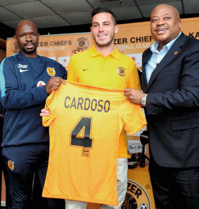 ON THE BALL The world of football in brief SYDNEY MAHLANGU/BACKPAGEPIX(1)/ANESH DEBIKY/GALLO IMAGES(1) IT has been a long and frustrating wait for Kaizer Chiefs centre-back Daniel Cardoso as he