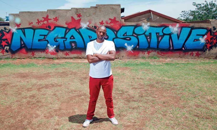 ADVERTORIAL BE NEGAPOSITIVE The campaign to raise awareness around HIV testing in South Africa has received a boost from Soweto homeboy and new acting talent and musician Bongani Nkosi.
