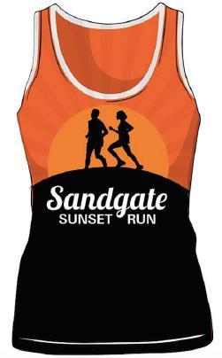 MERCHANDISE Available for purchase at Race Pack Collection (cash only): Sandgate Sunset Run Singlets for $30 (men s, women s and kids sizes available) RUNNERS BRIEFING Please be at the main stage 10