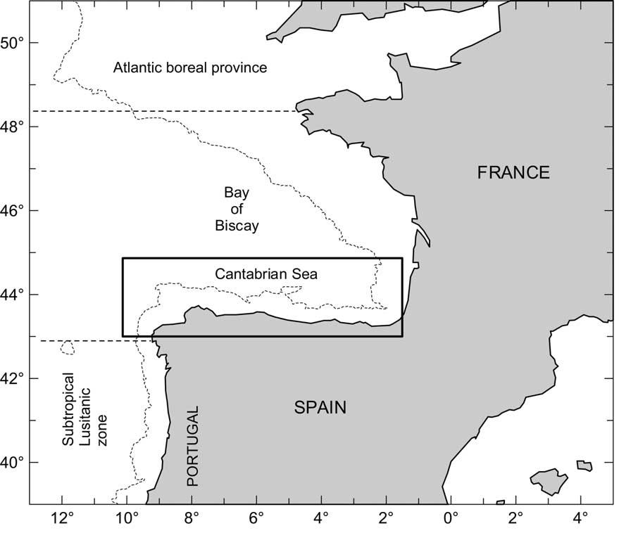 F. Sánchez, I. Olaso / Ecological Modelling 172 (2004) 151 174 153 Fig. 1. The Cantabrian Sea area as defined in the ecosystem model. 2.2. The model The Ecopath model (version 4.