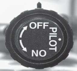 APK-17(M)(P) OPERATING INSTRUCTIONS HOW TO LIGHT THE PILOT Push in slightly on the control knob and turn to the 'OFF' position (Fig. 5-1). Then turn the knob to the 'PILOT' position (Fig. 5-2).