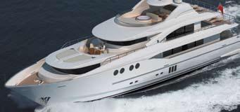extent that rather than superyacht, she is perhaps better described as a compact megayacht! Why?