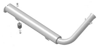 4.6. Exhaust system Original exhaust system as supplied by Rotax is mandatory to be used. 4.6.1.